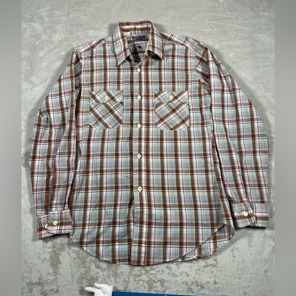 Vintage Levi’s Western Shirt USA Made Medium Plaid